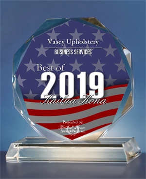 Vasey Upholstery Receives 2019 Best of Kailua-Kona Award